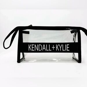 New Kendall & Kylie Transparent Cosmetics Bag